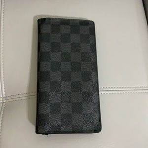 Louis Vuitton Damier Graphite Long Wallet